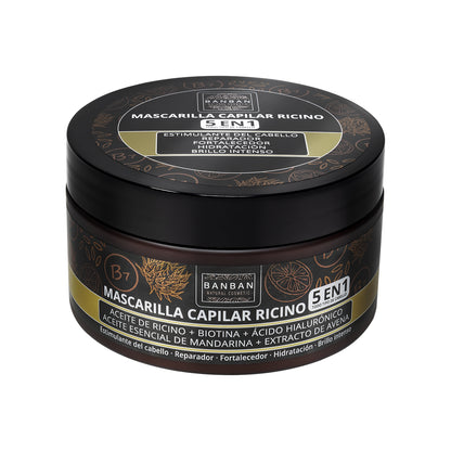 Mascarilla Capilar Ricino 250ml Banban_0