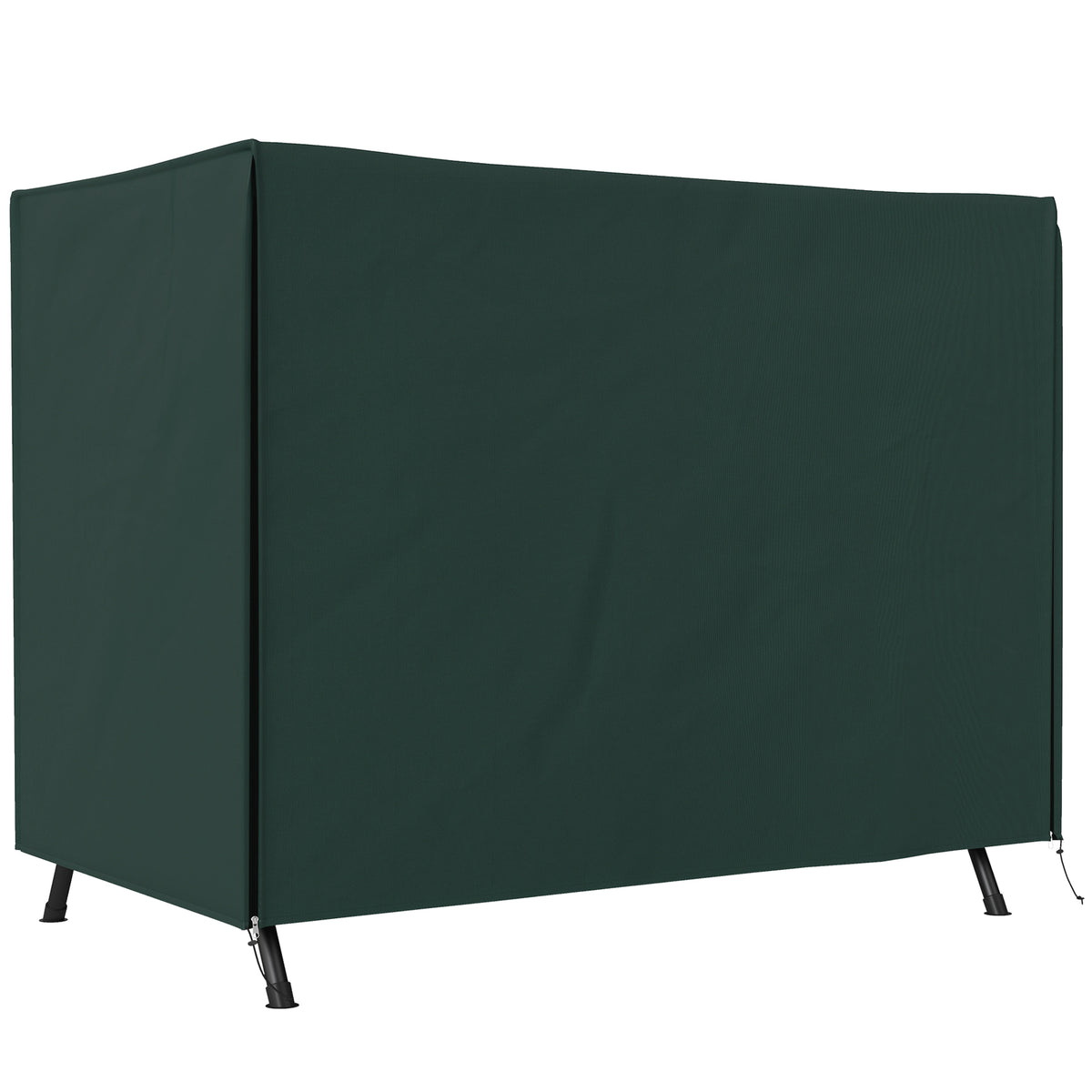 Cubierta Para Columpio Outsunny Verde Oscuro 205x124x164cm_0
