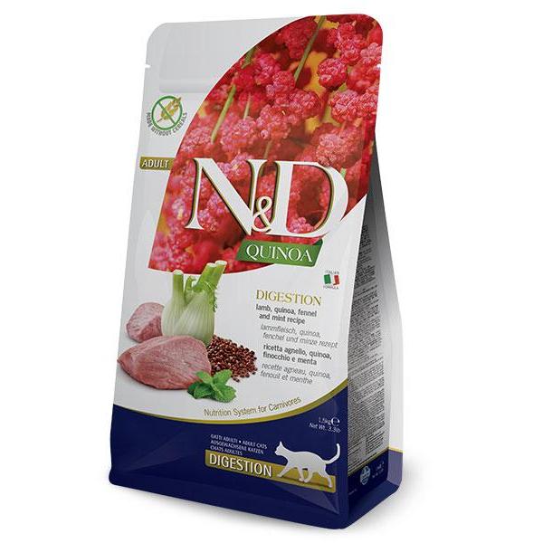 ND Quinoa Digestion cordero Pienso para gatos Farmina 1,5 kg