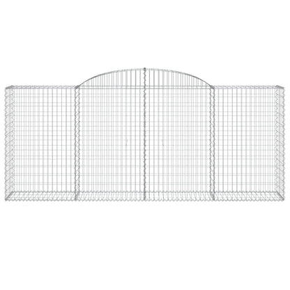 Cestas Gaviones 25 Uds Forma De Arco Hierro 300x50x120/140 Cm_3