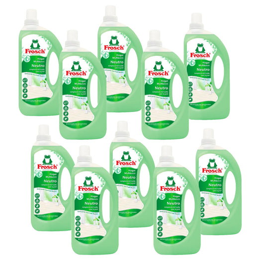Pack 10x Multiusos hogar pH neutro Frosch 1 L