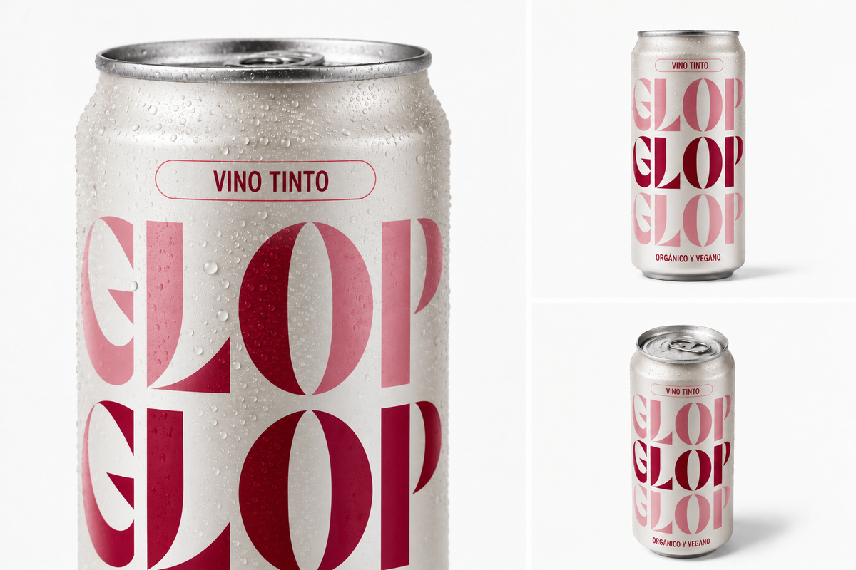 Pack 12 Latas Vino Tinto Eco Vegano Lata 250ml_1