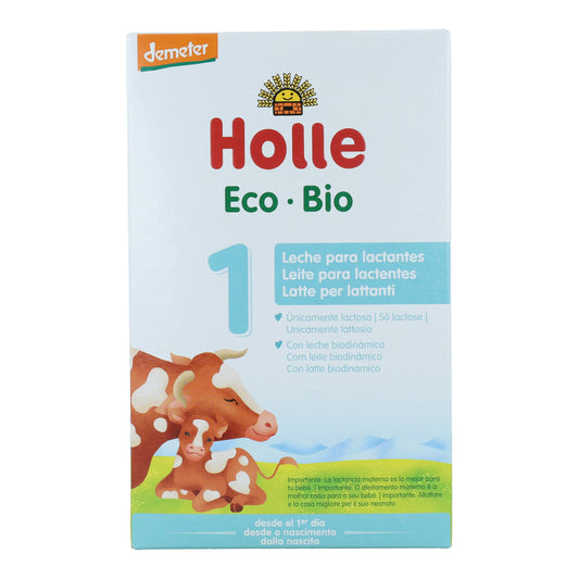 Leche para lactantes Fórmula 1 Ecológica Holle 400 g