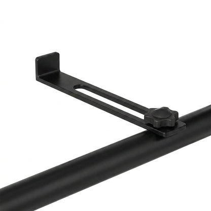 Mesa Colgante De Balcón Outsunny Negro 60x56,5x45 Cm_5