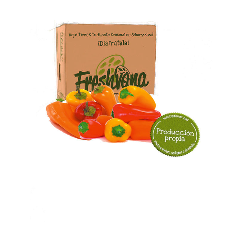 Caja De Pimientos Sweet Bite Ecológico Freshvana 2 Kg_0