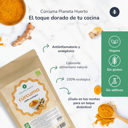 Cúrcuma en polvo ECO Planeta Huerto 200 g