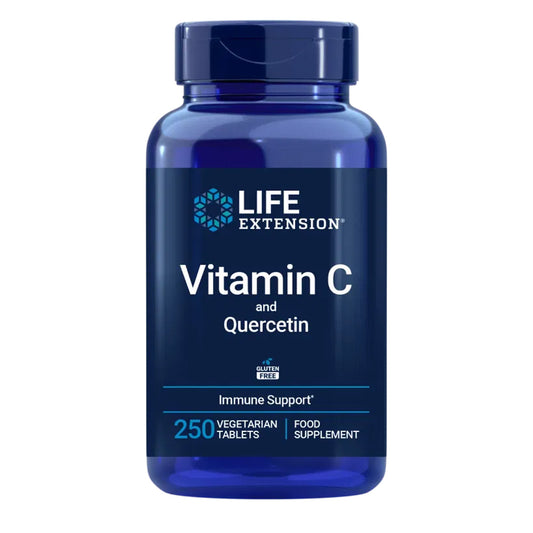 Vitamin C and Quercetin Phytosome, Life Extension 250 tabletas