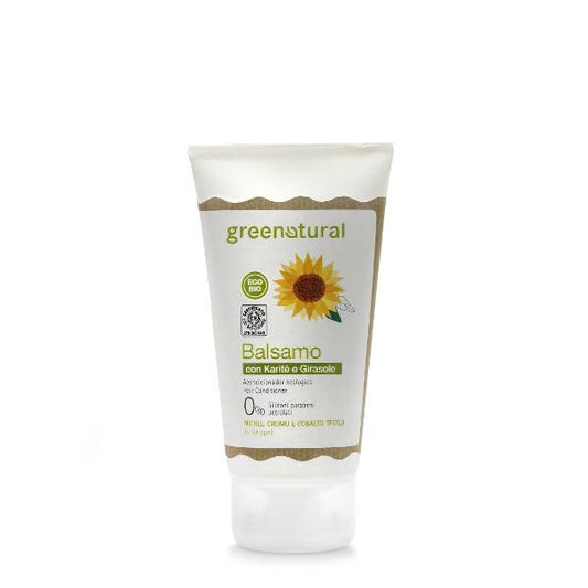 Acondicionador cabello girasol y karité ecobio, Greenatural 75 ml