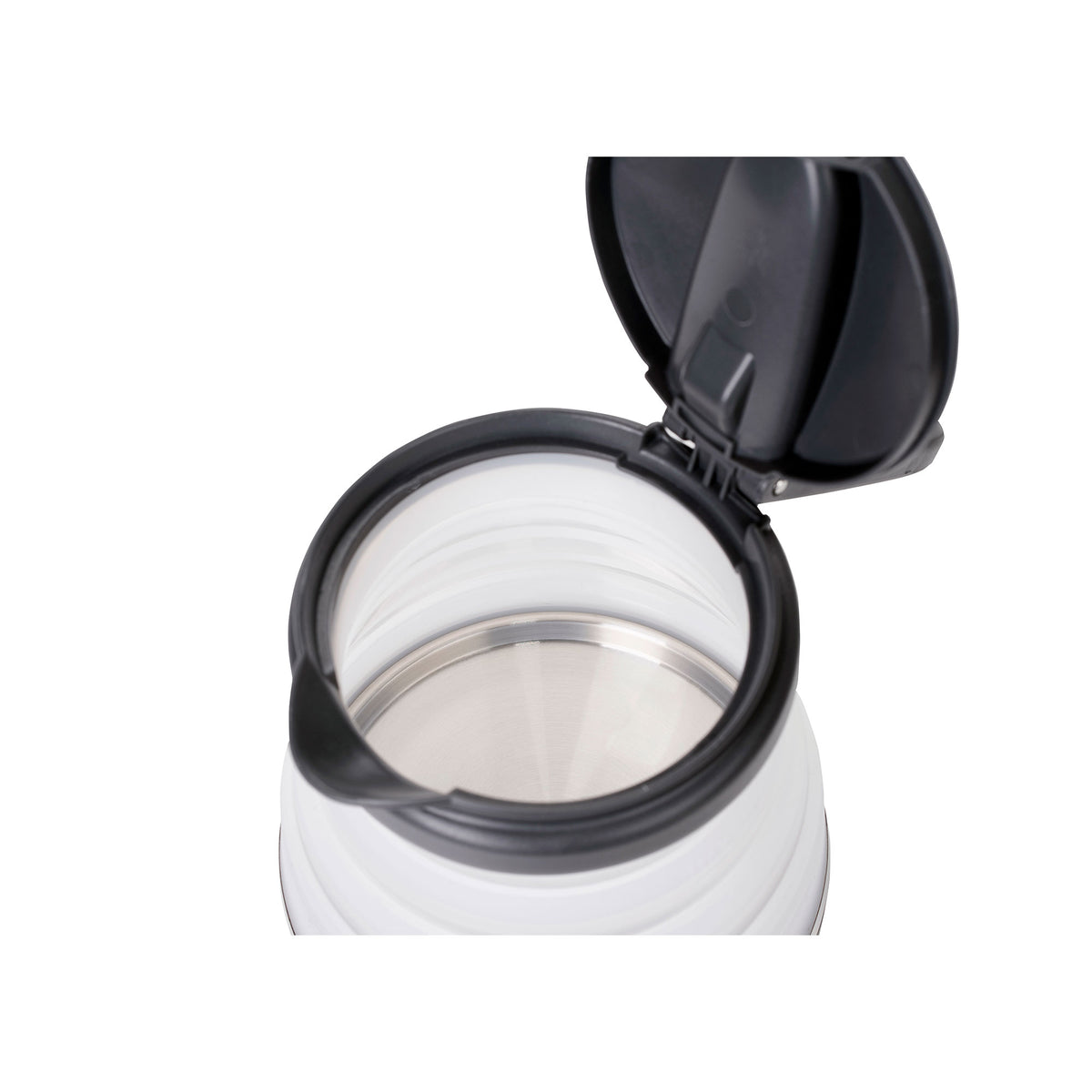 Adler Hervidor Agua Eléctrico Plegable, 0,6l, Silicona Sin Bpa, Resistencia Oculta, Apagado Automátic, Ad1279, Blanco_4
