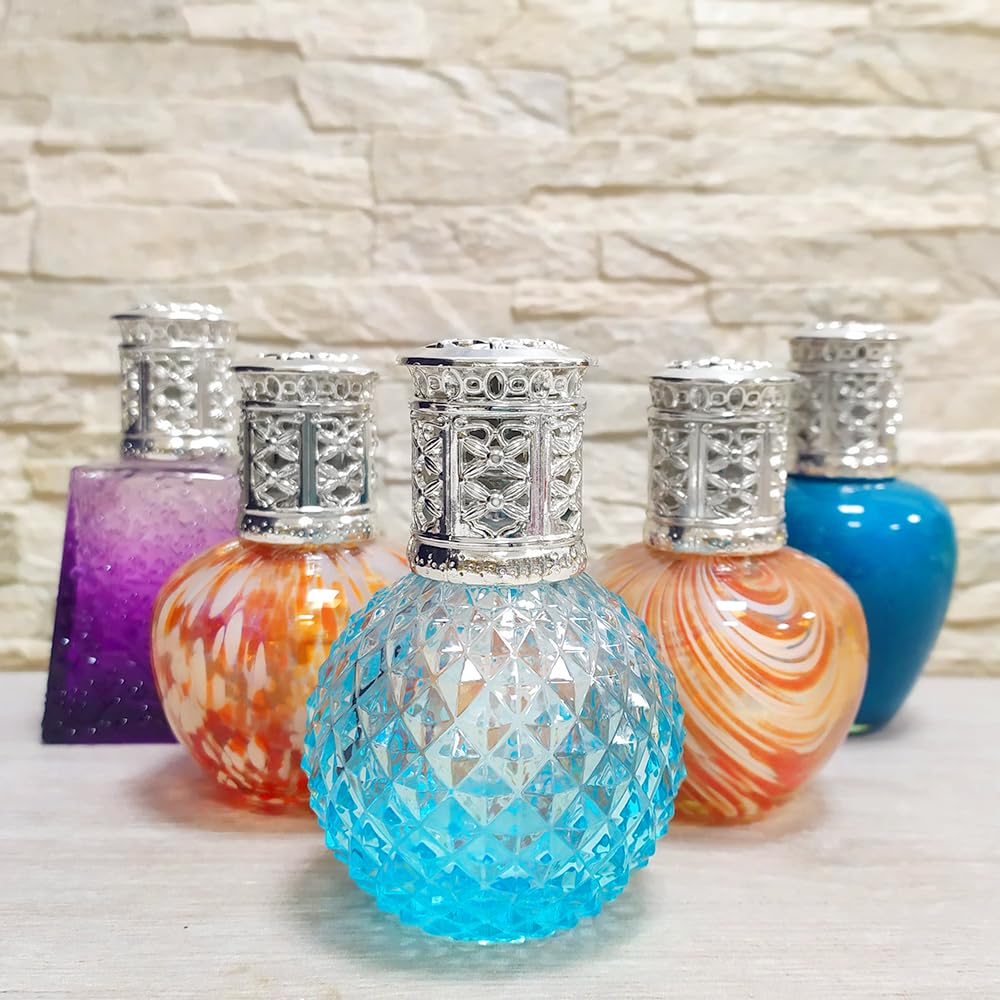 Lámpara Catalítica Blue Diamonds + Aroma Mediterranean Light 500ml - Elimina Malos Olores, Impurezas Y Perfuma_4