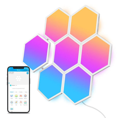 Govee Glide Hexa Light Panels Smart Panel White Wi-fi_1