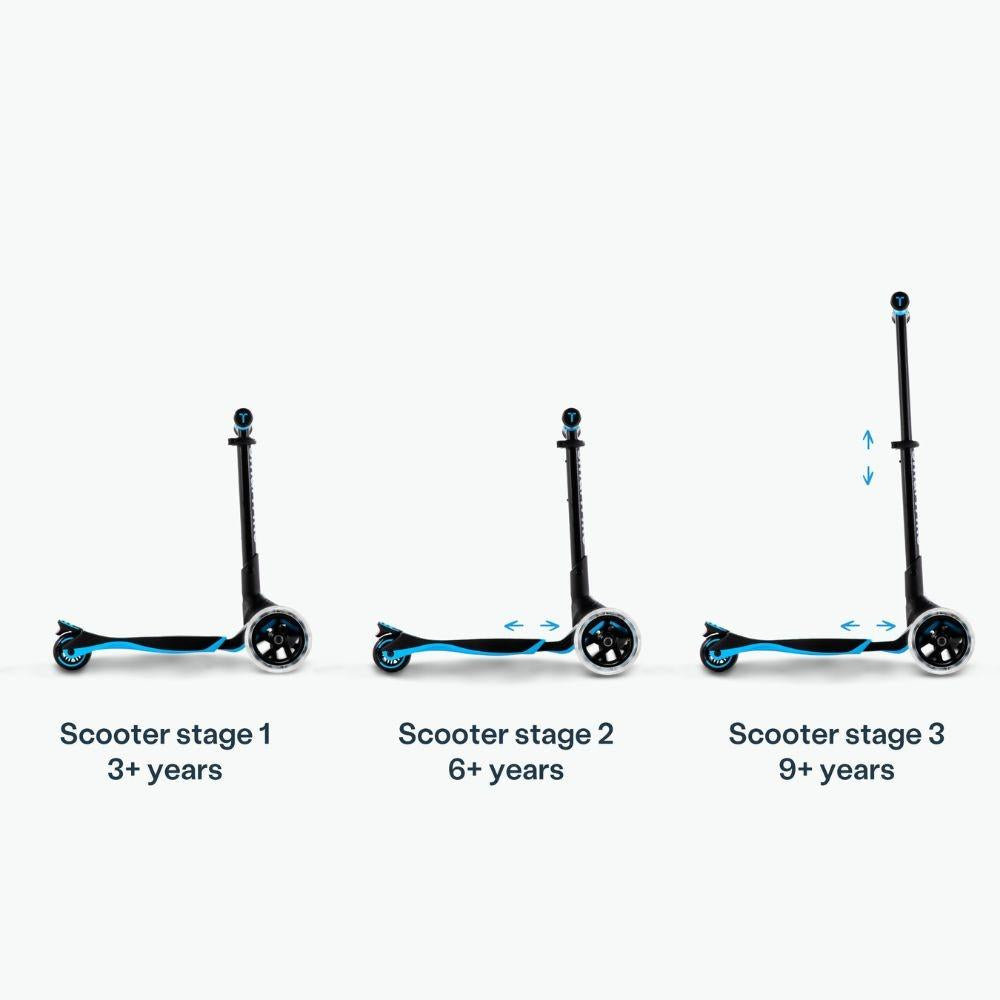 Patinete Evolutivo Smartrike Xtend Scooter Blue De 2 A 12 Años_1