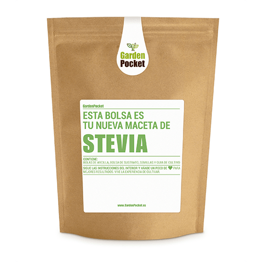 Kit huerto de aromáticas pocket: Stevia