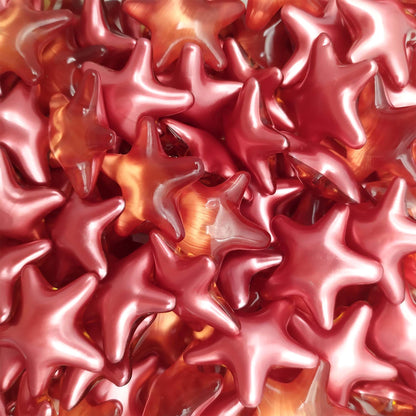 80 Perlas De Baño En Forma De Estrella - Con Aceite De Soja - Hidrata, Suaviza Y Perfuma La Piel - Aroma Fresas_2