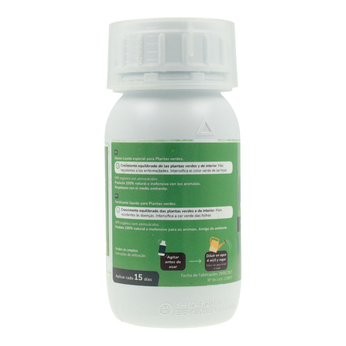 Abono Líquido Plantas Verdes Planeta Huerto 250 ml