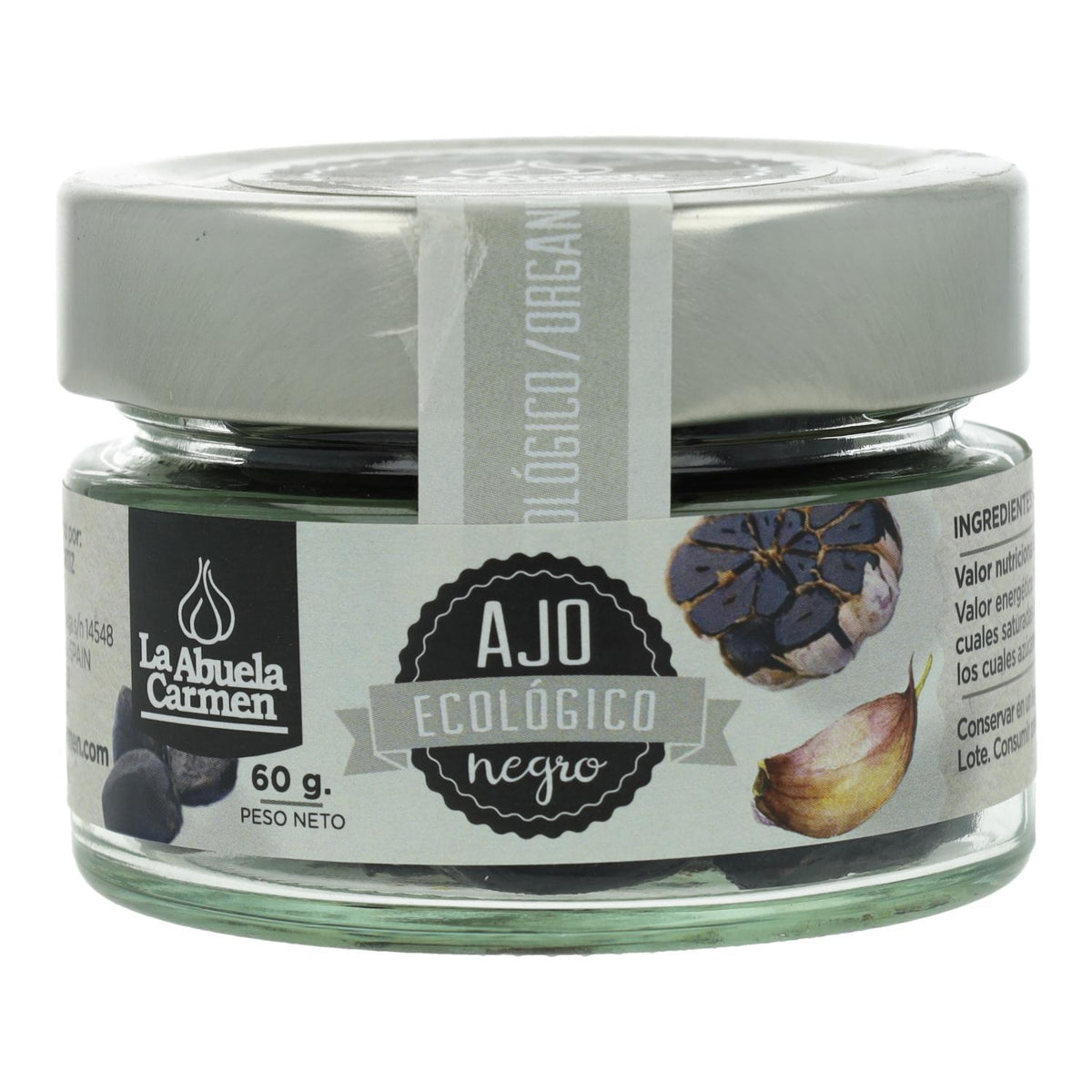 Ajo Negro pelado La Abuela Carmen 60g