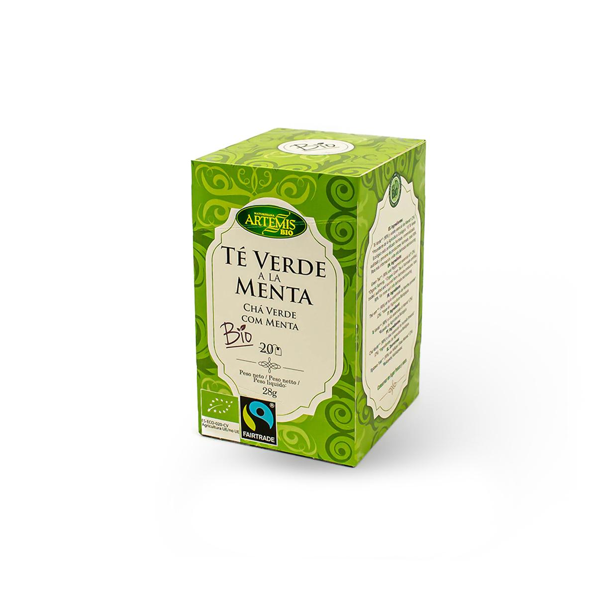 Té Verde a la Menta Eco 20 Filtros Artemisbio