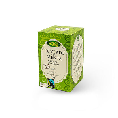 Té Verde a la Menta Eco 20 Filtros Artemisbio