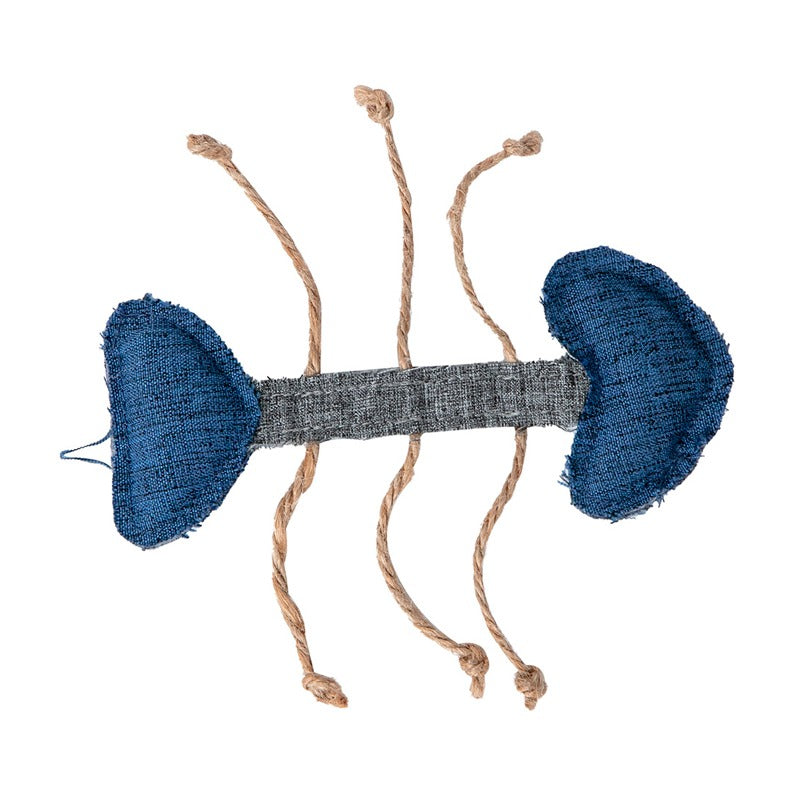 Espina pez con catnip Fishbone Juguete eco para gatos Freedog