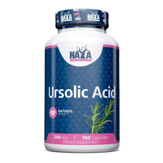 Ácido Ursólico 250mg - 100 Cápsulas - Mejora General - Haya Labs_0
