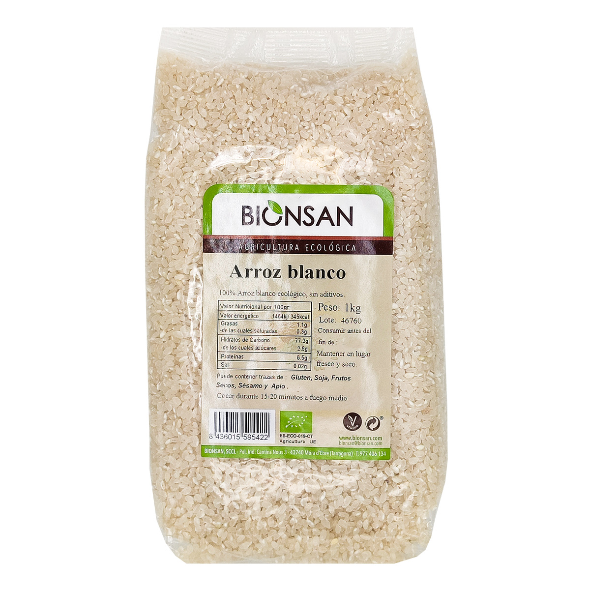 Arroz Blanco Redondo Eco Bionsan 1kg_0