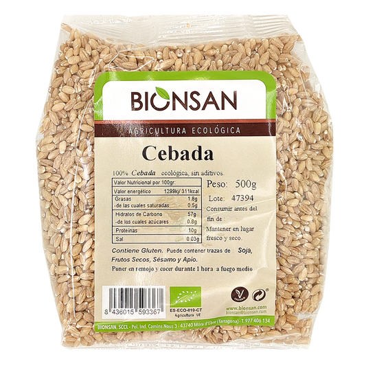 Cebada En Grano Eco Bionsan 500gr_0