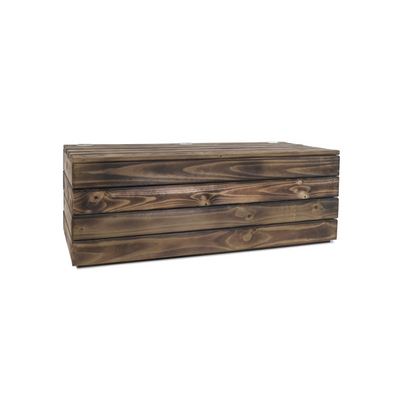 Baúl De Madera Takura Envejecida Con Estilo Japonés Vidahuerto 80x40x40 Cm._1
