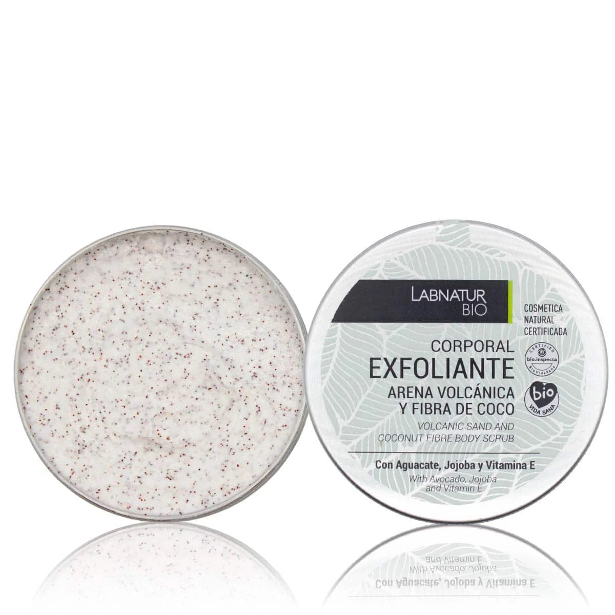 Exfoliante Corporal Labnatur Bio 250 ml | Arena Volcánica y Coco | Aguacate, Jojoba y Aloe Vera | Vegano_0
