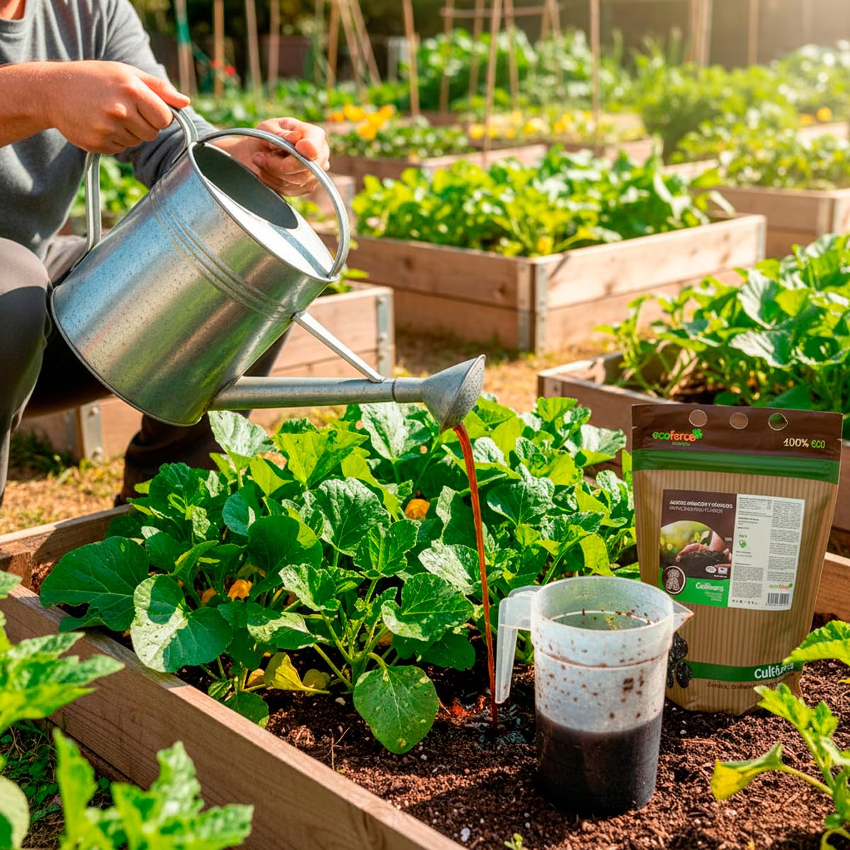 Cultivers Abono Universal Ácidos Húmicos Fúlvicos Y Potasio 250 G Ecológico 82% | Fertilizante Soluble Concentrado…_3