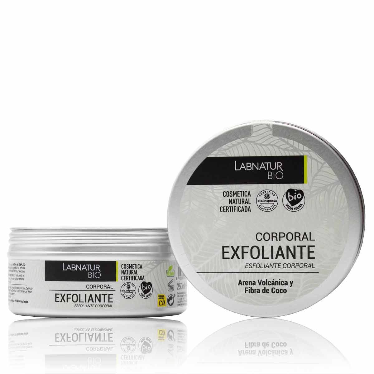 Exfoliante Corporal Labnatur Bio 250 ml | Arena Volcánica y Coco | Aguacate, Jojoba y Aloe Vera | Vegano_1