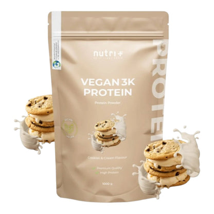 Vegan 3k Protein Powder 1 Kg Caramel Salted Pretzel_2