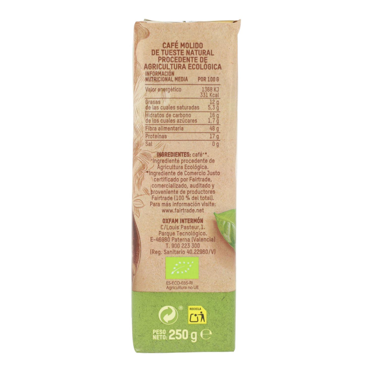 Café IO Molido BIO Tierra Madre 250g