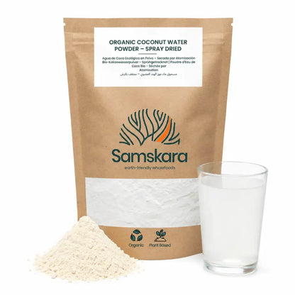 Samskara Agua De Coco En Polvo Ecológica Spray-dried De Sri Lanka - 1kg (4 X 250g Envases Retail)_0