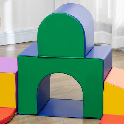 Bloques De Espuma Homcom Epe, Pu Multicolor 170x130x40 Cm_4