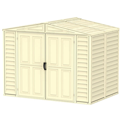 Duramax - Caseta Jardín - Duramate 8x6 - Resina Pvc - Color Marfil_0