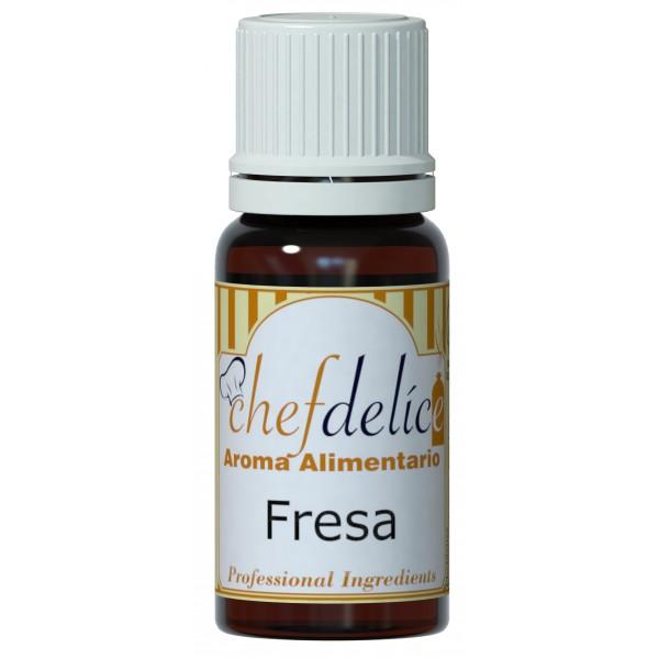 Fresa Aroma Concentrado Chefdelice 10 ml