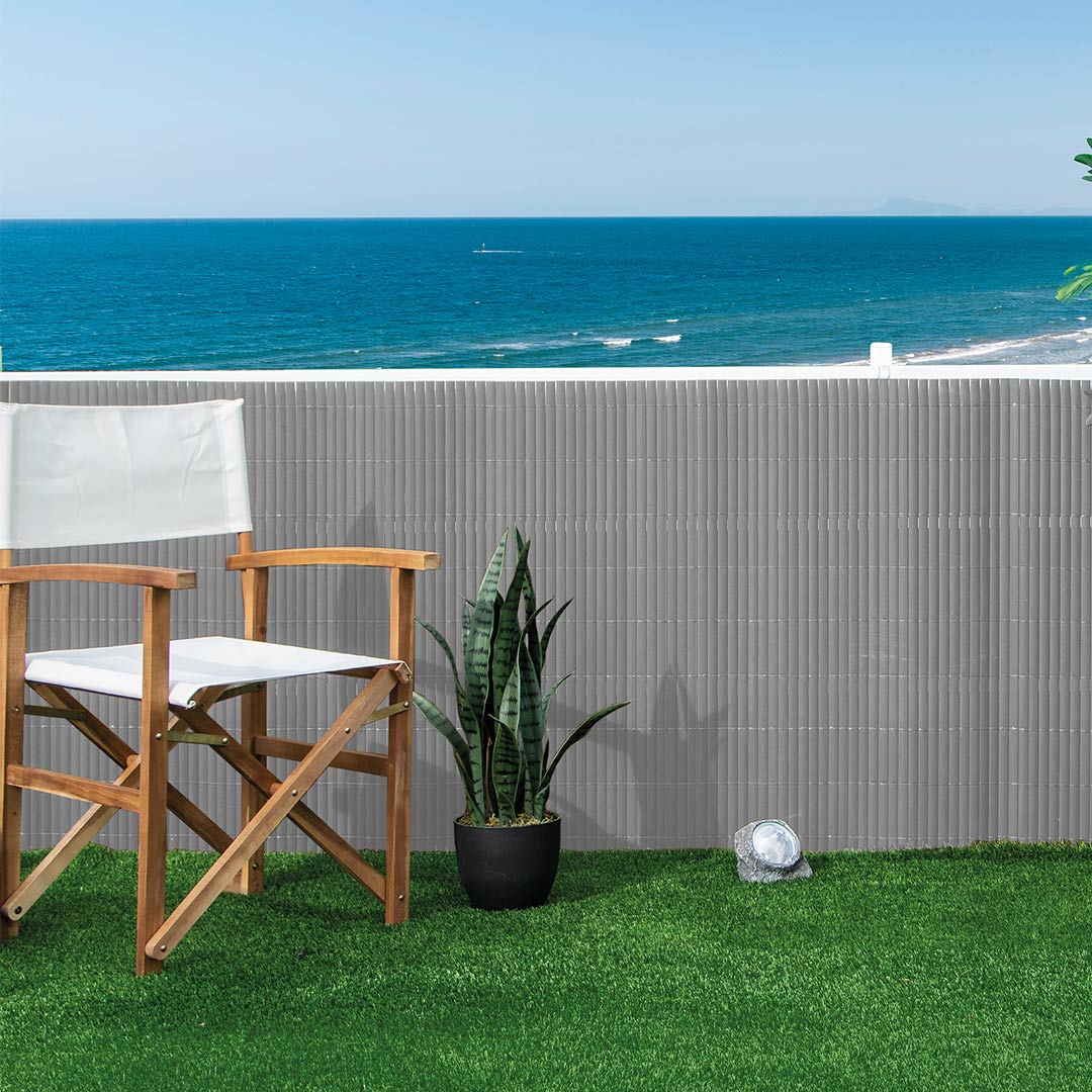 Cañizo Pvc Essential Recyclane 20mm Piedra Para Jardines Y Terrazas 2x3 M / Multicolor_2