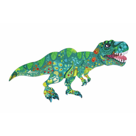 Puzzle Suelo 200pzas Dinosaurio Hape_0