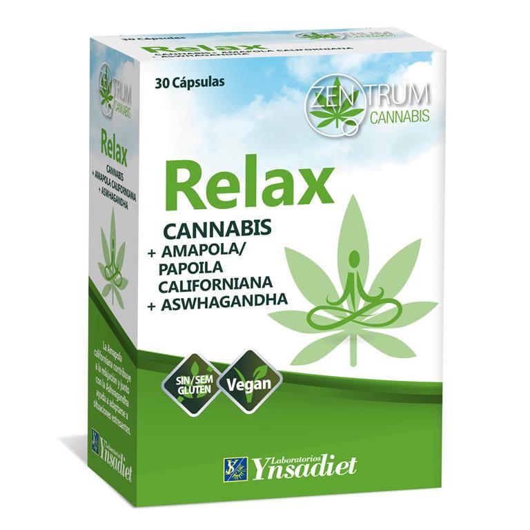 Relax cannabis Ynsadiet 60 cápsulas