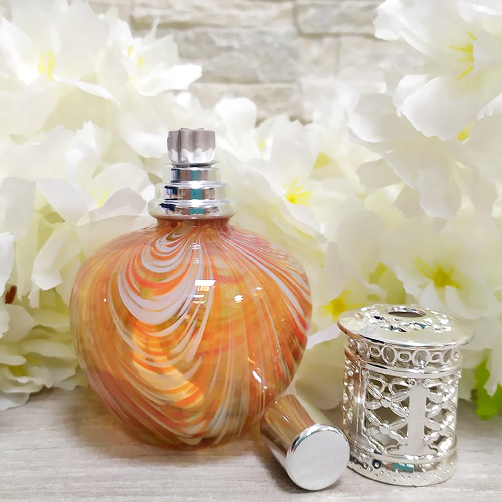 Lámpara Catalítica Orange Waves + Fragancia Bed Of Roses 200 Ml - Elimina Malos Olores, Impurezas Y Perfuma_3