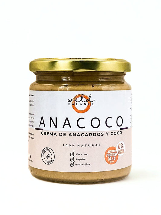 Anacoco - Crema De Anacardos Y Coco 100% Natural - 350 Gr_0