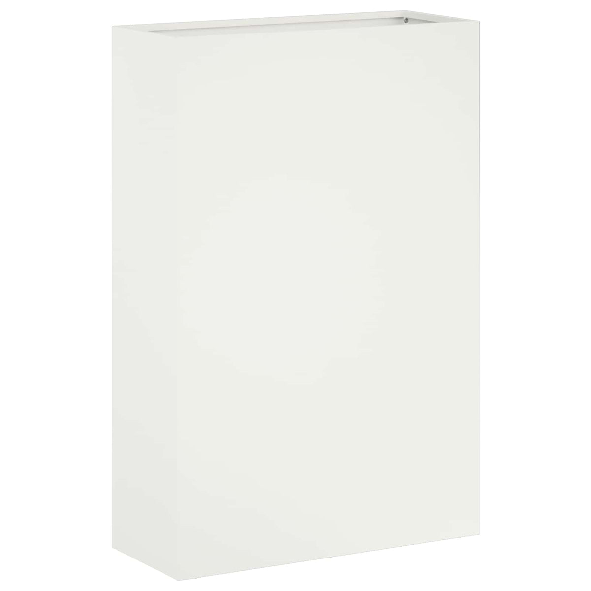 Macetero De Jardín 2 Uds. Blanco 40 X 20 X 75 Cm_2