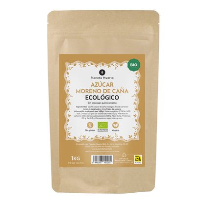 Azúcar moreno de caña ECO Planeta Huerto 1 kg