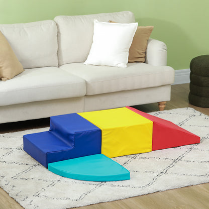 Bloques De Espuma Homcom Pu, Epe Multicolor 45.5x45.5x25 Cm_1