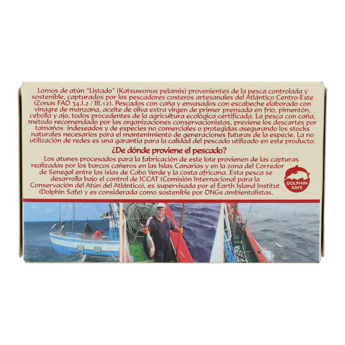 Atún en escabeche ecológico en Lata Pan do Mar 120g
