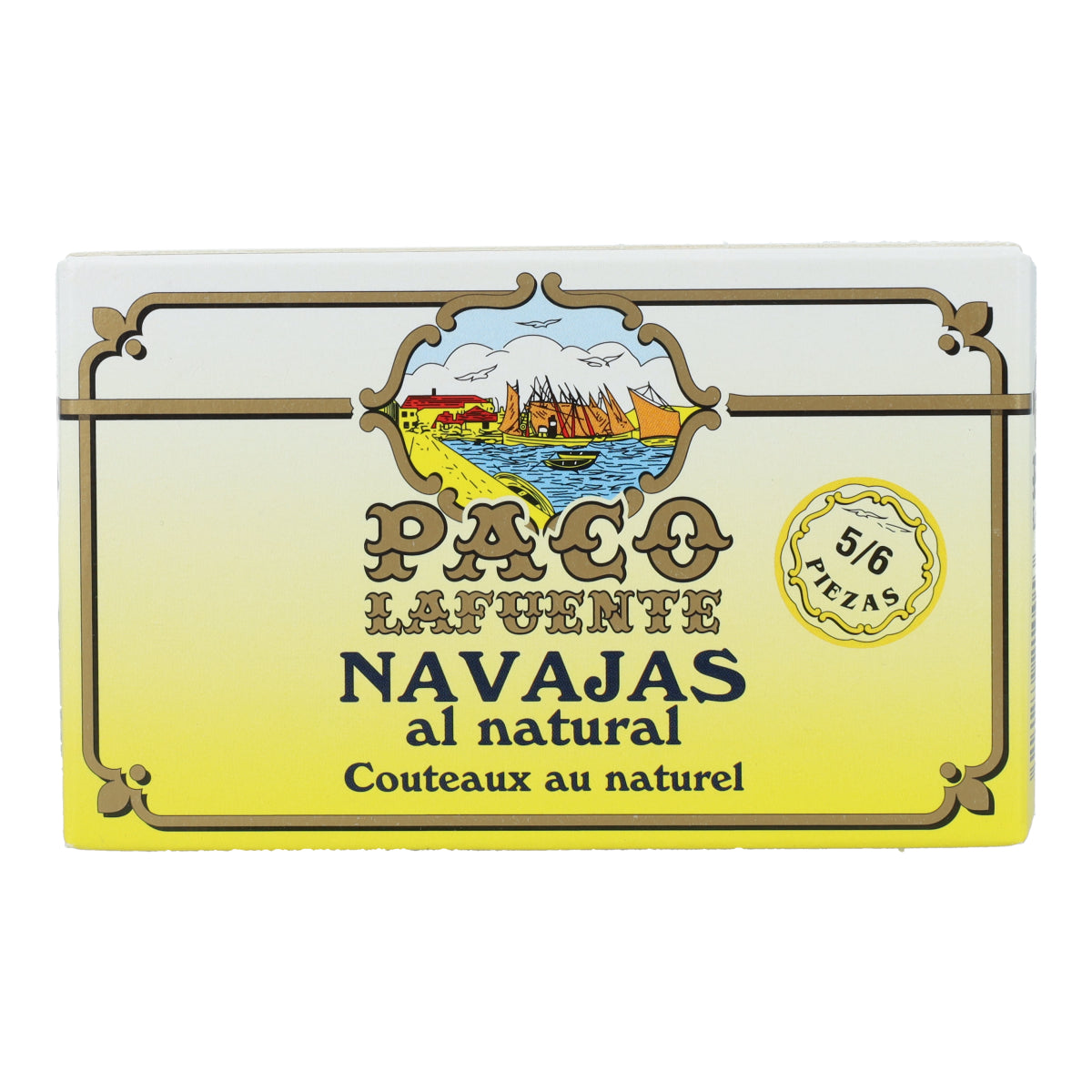 Navajas al Natural Paco Lafuente 115 g (5/6 pza)