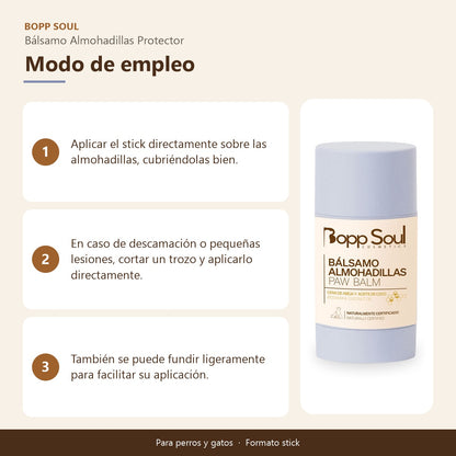 Bálsamo Almohadillas Perros Bopp Soul 30 ml
