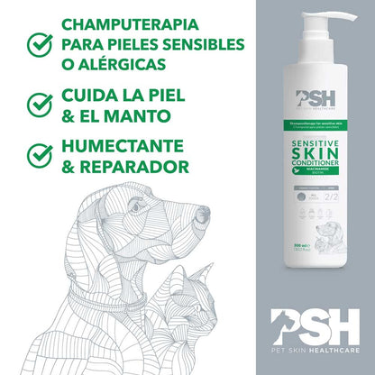Acondicionador Perros Piel Sensible PSH 300 ml