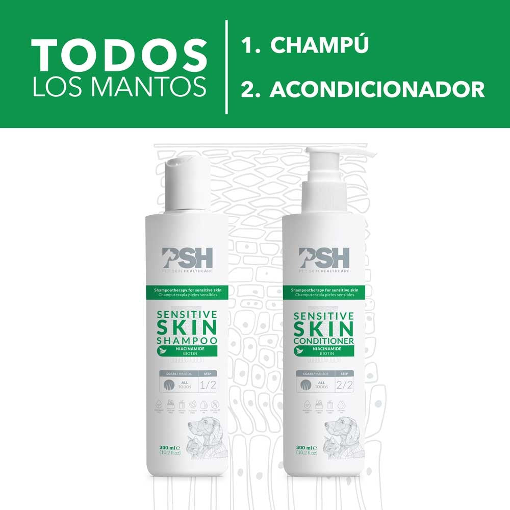 Acondicionador Perros Piel Sensible PSH 300 ml