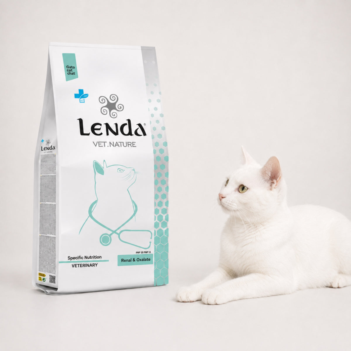 Pienso Veterinario Renal para Gatos Lenda 2 kg
